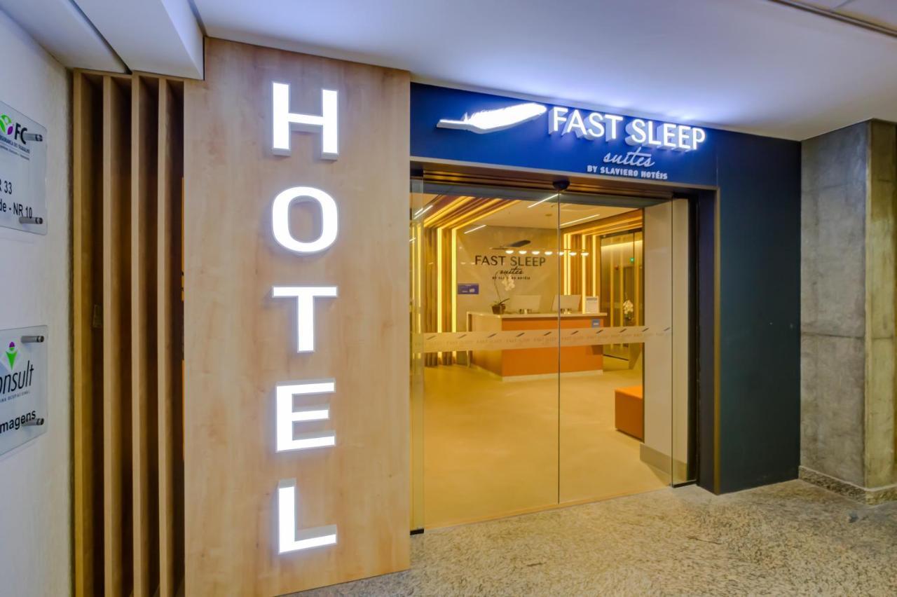 Fast Sleep Suites By Slaviero Hoteis - Hotel Dentro Do Aeroporto De Guarulhos - Terminal 2 - Desembarque Oeste Exteriör bild