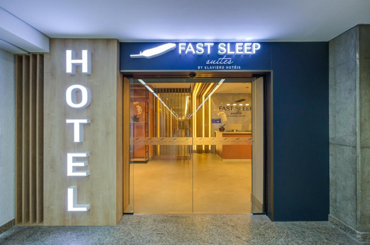Fast Sleep Suites By Slaviero Hoteis - Hotel Dentro Do Aeroporto De Guarulhos - Terminal 2 - Desembarque Oeste Exteriör bild