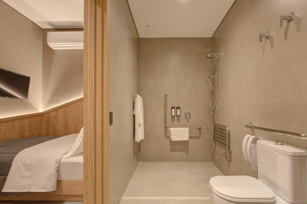 Fast Sleep Suites By Slaviero Hoteis - Hotel Dentro Do Aeroporto De Guarulhos - Terminal 2 - Desembarque Oeste Exteriör bild