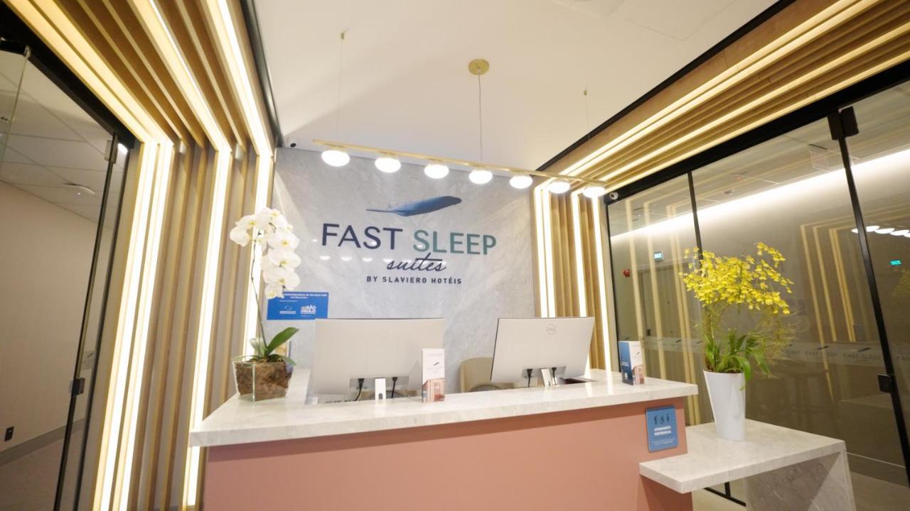 Fast Sleep Suites By Slaviero Hoteis - Hotel Dentro Do Aeroporto De Guarulhos - Terminal 2 - Desembarque Oeste Exteriör bild